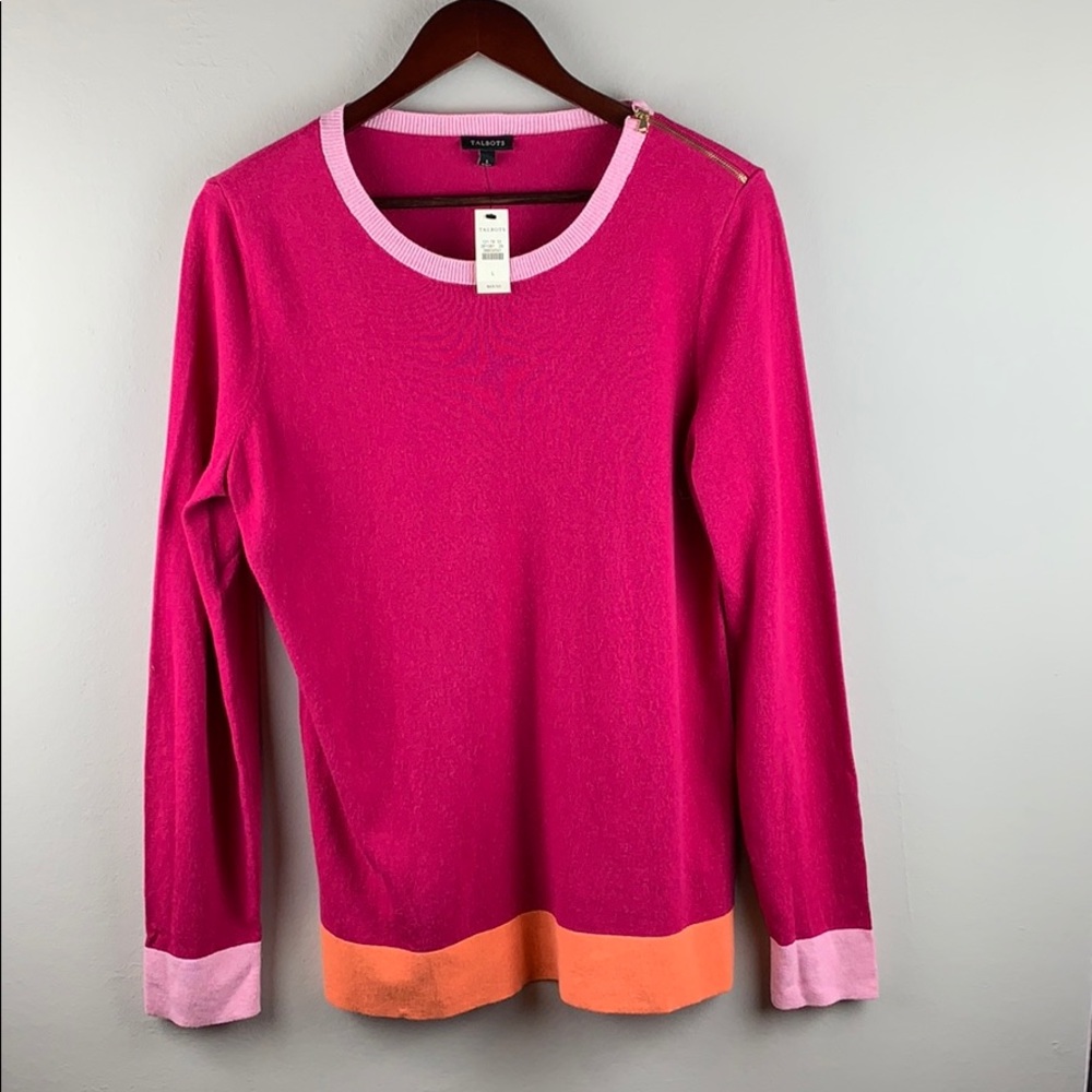 Talbots Pink Top